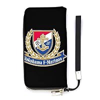 Amazon.co.jp: ガンバ大阪 長財布 シンプル 大容量 ウォレット PU 財布